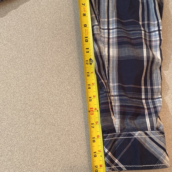 Various Artists - Long sleeve men’s plaid shirt. Size L - Picture 9 of 10